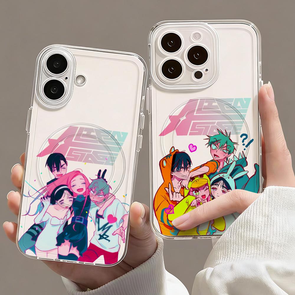 Phone Case Clear - Anime A-Alien Stage Phone Case Magnetic
