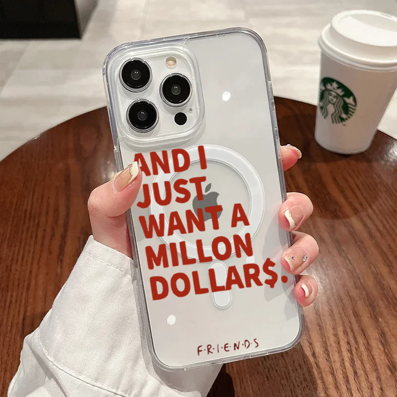 Phone Case Clear - Fashion Abstract Quotes Case For iPhone