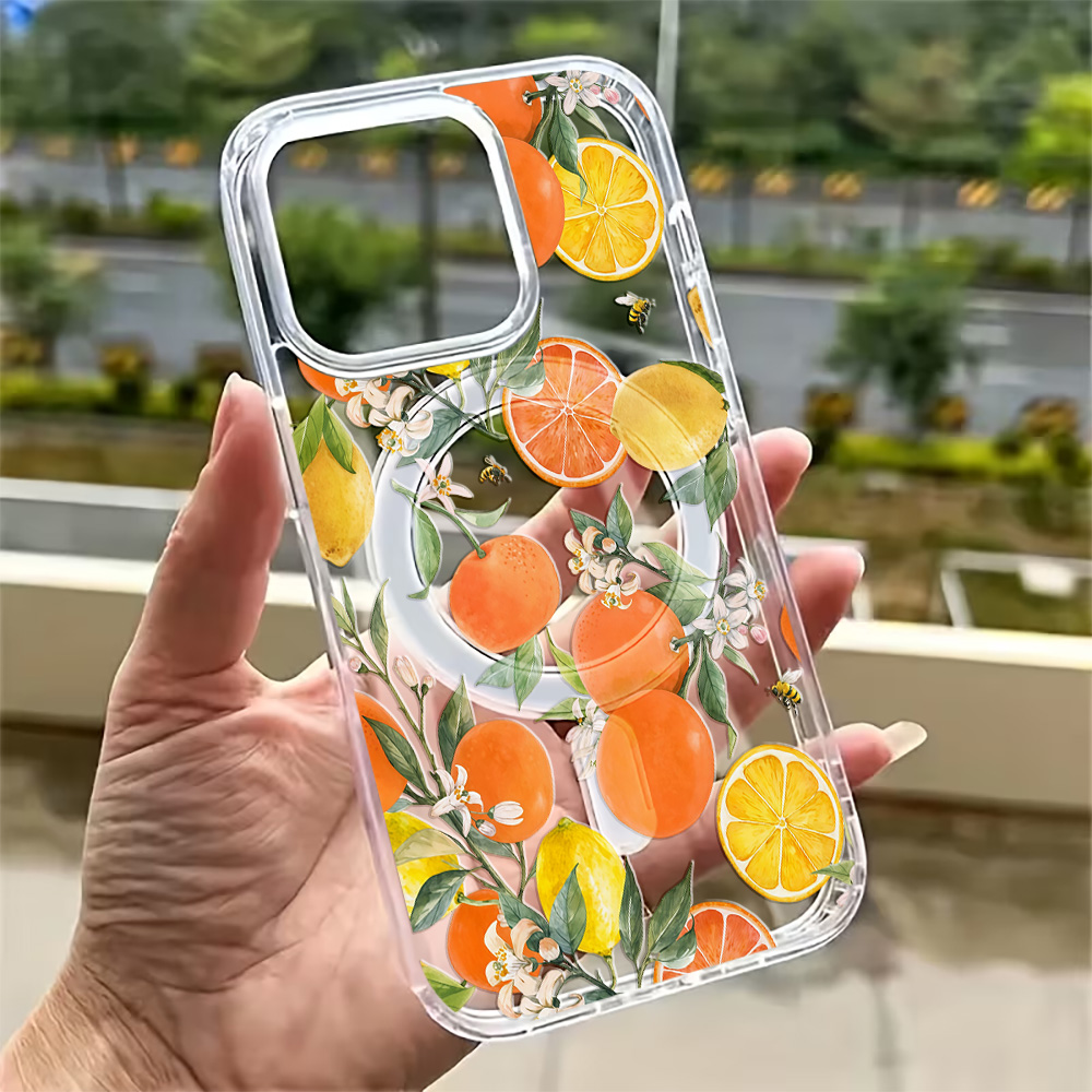 Phone Case Clear - Summer Lemon Phone Case for iPhone