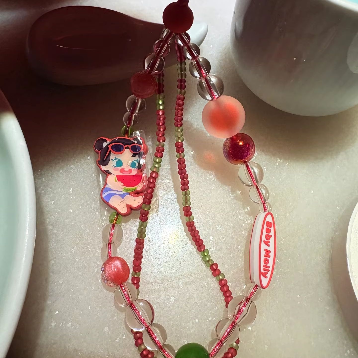Phone Accessories Baby - POPMART Baby Molly Fruit Adds Fragrance