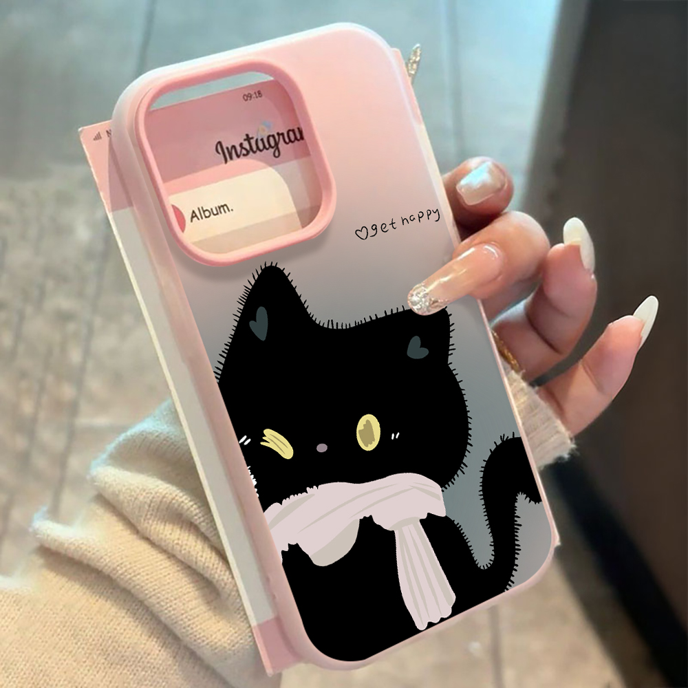 INS Couple Black White Cat Can - đánh giá và giá Xiaomi Phone Accessories