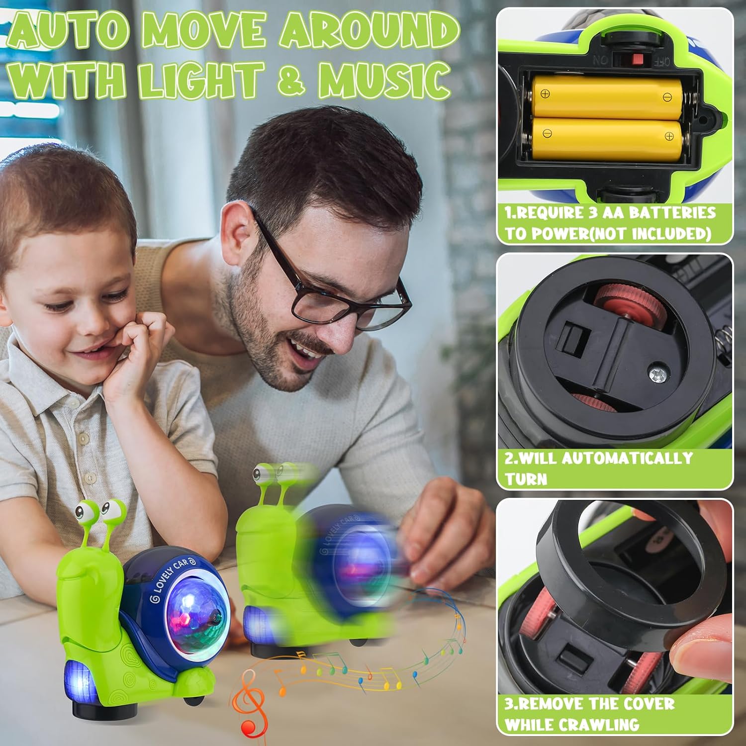 Crawling Snail Baby Toy Walkin - đánh giá và giá Phone Accessories Baby