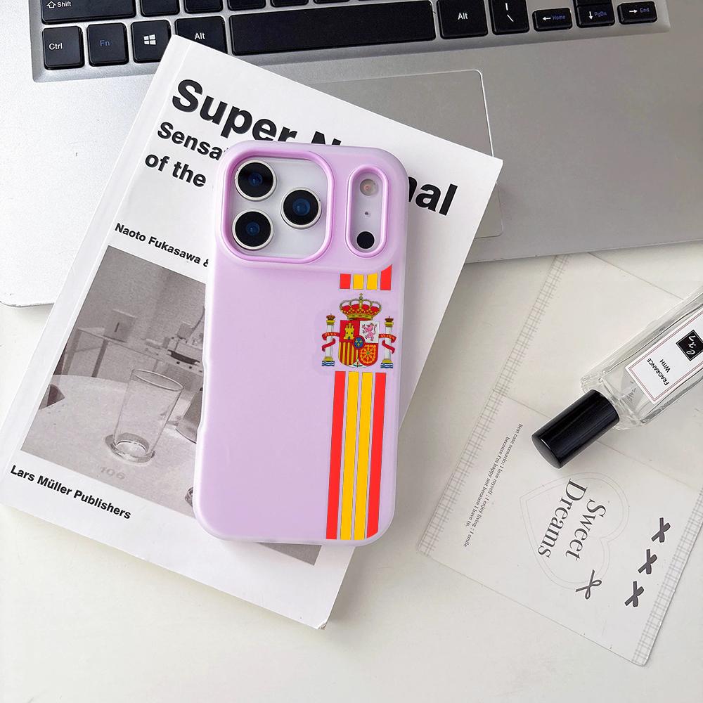 Spain LOGO Espana Red Yellow L - đánh giá và giá Phone Case Clear