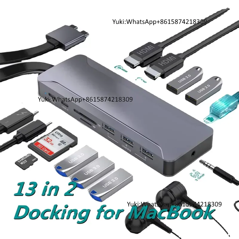 Hot Selling Dual Display Scree - đánh giá và giá Usb C Hub