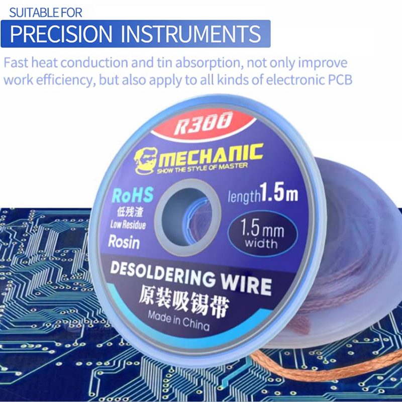 MECHANIC R300 Desoldering Mesh - đánh giá và giá Phone Accessories Repair