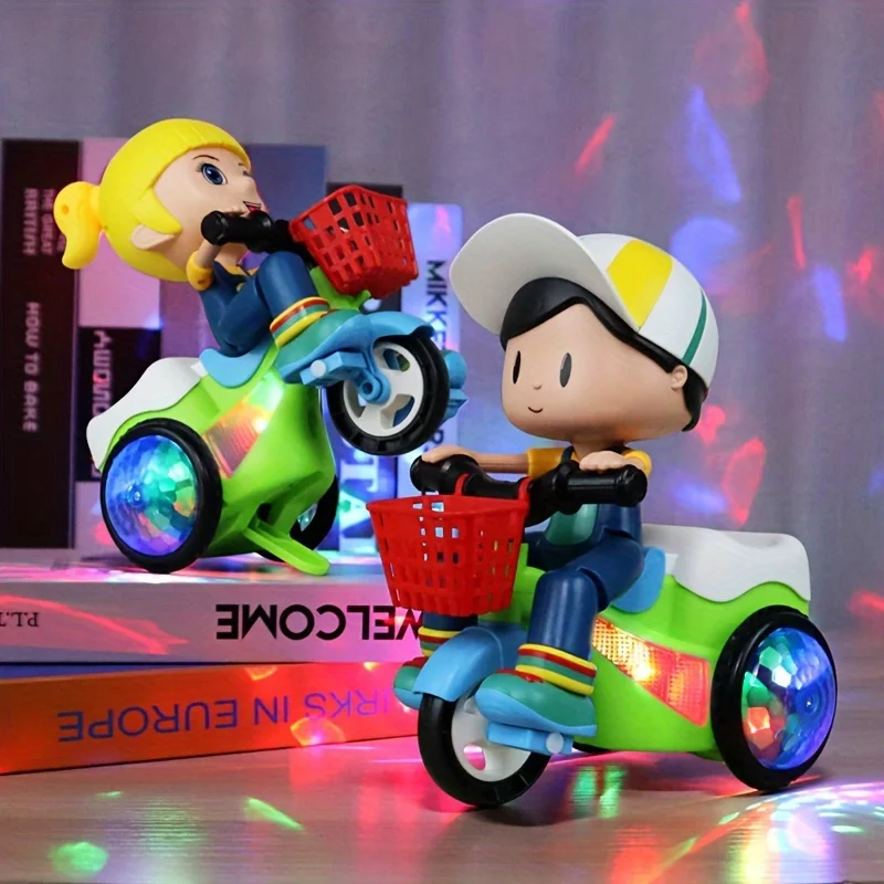 Music Stunt Cool Tricycle Car  - đánh giá và giá Phone Accessories Baby