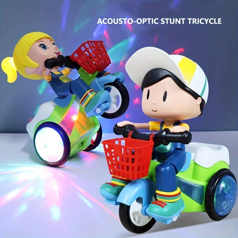 Music Stunt Cool Tricycle Car  - đánh giá và giá Phone Accessories Baby