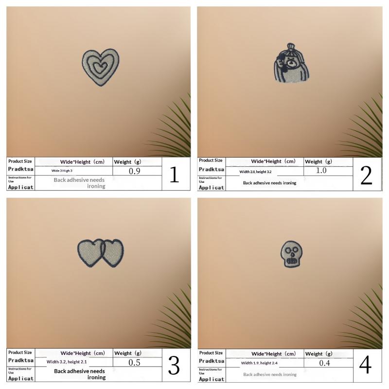 1Set Heart Cat Skull Birds Emb - đánh giá và giá Phone Accessories Repair
