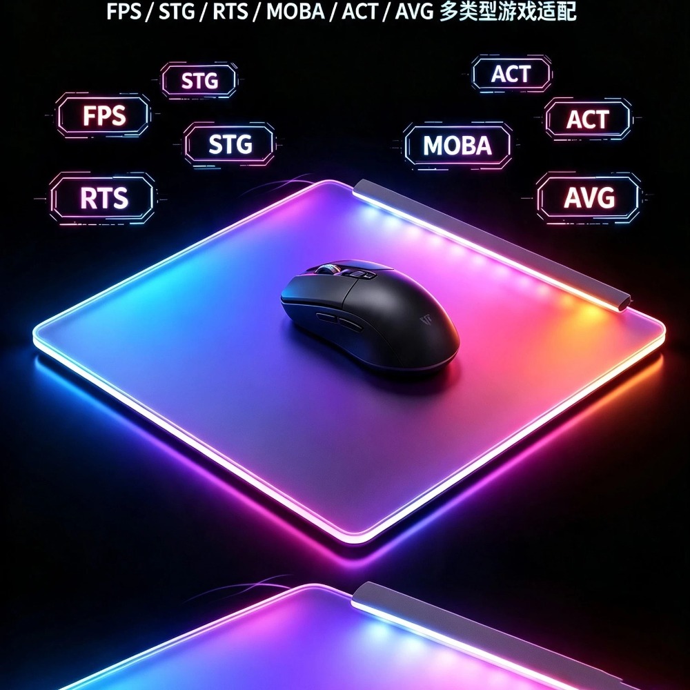 Luminous RGB Mouse Pad FPS Tem - đánh giá và giá Phone Accessories App