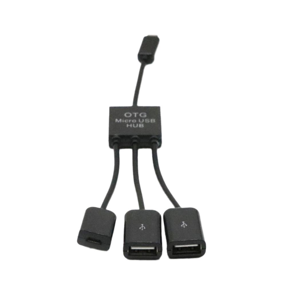 3 in 1 Micro USB OTG Hub Cable - đánh giá và giá Usb C Hub