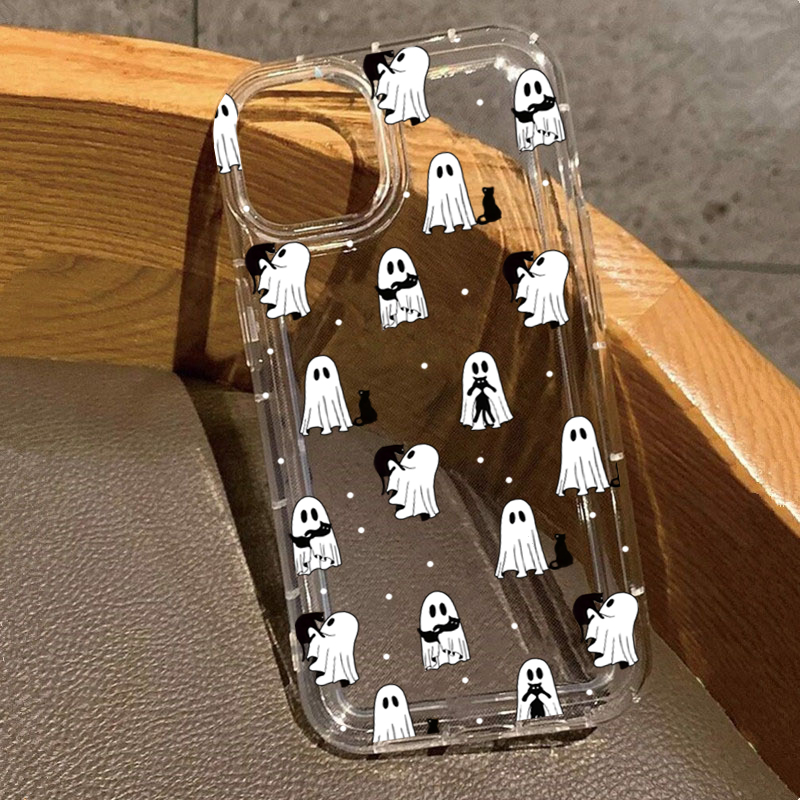 Western Halloween Cowboy Ghost - đánh giá và giá Phone Case Clear