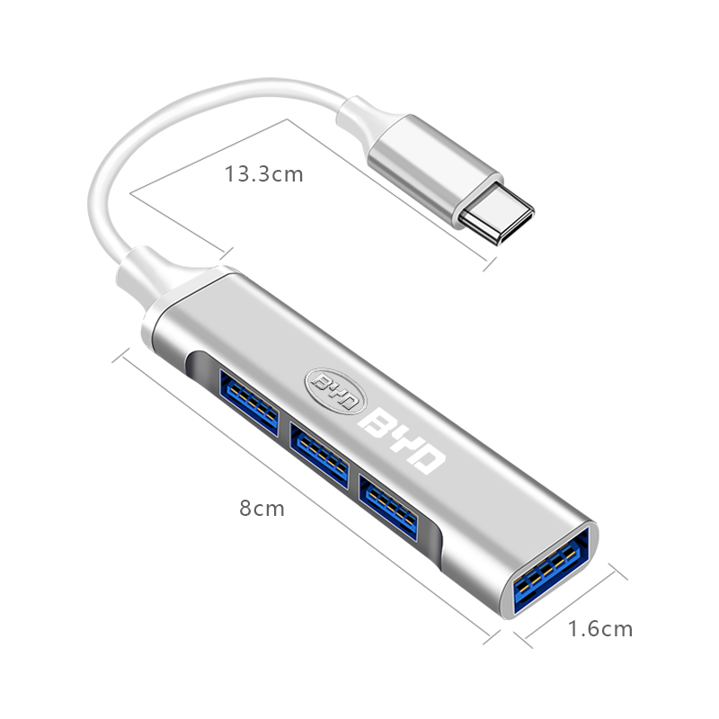Type-C Turn USB Adapter Multi  - đánh giá và giá Usb C Hub