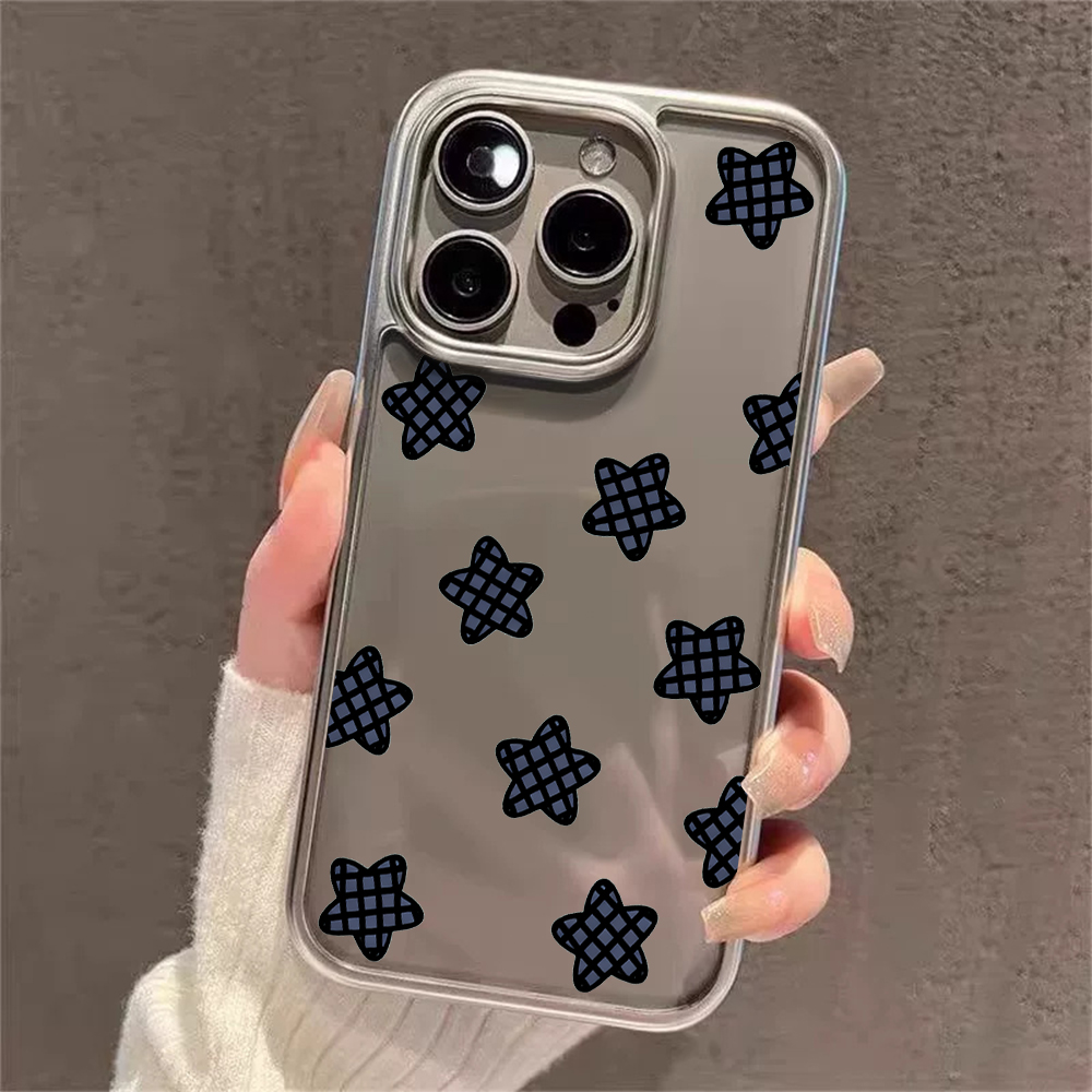 Y2K Stars Fashion Clear Cases  - đánh giá và giá Phone Case Clear