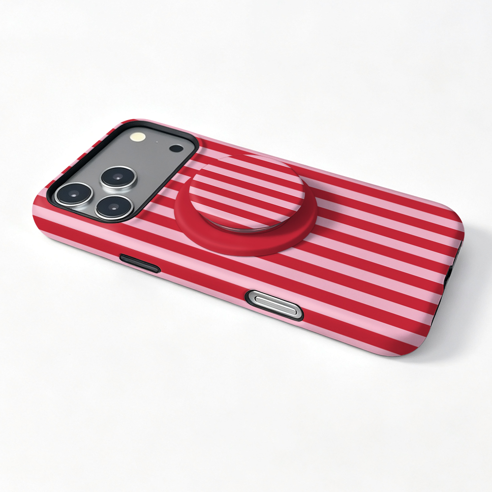 Red Stripe Magnetic Case For i - đánh giá và giá Phone Accessories Red