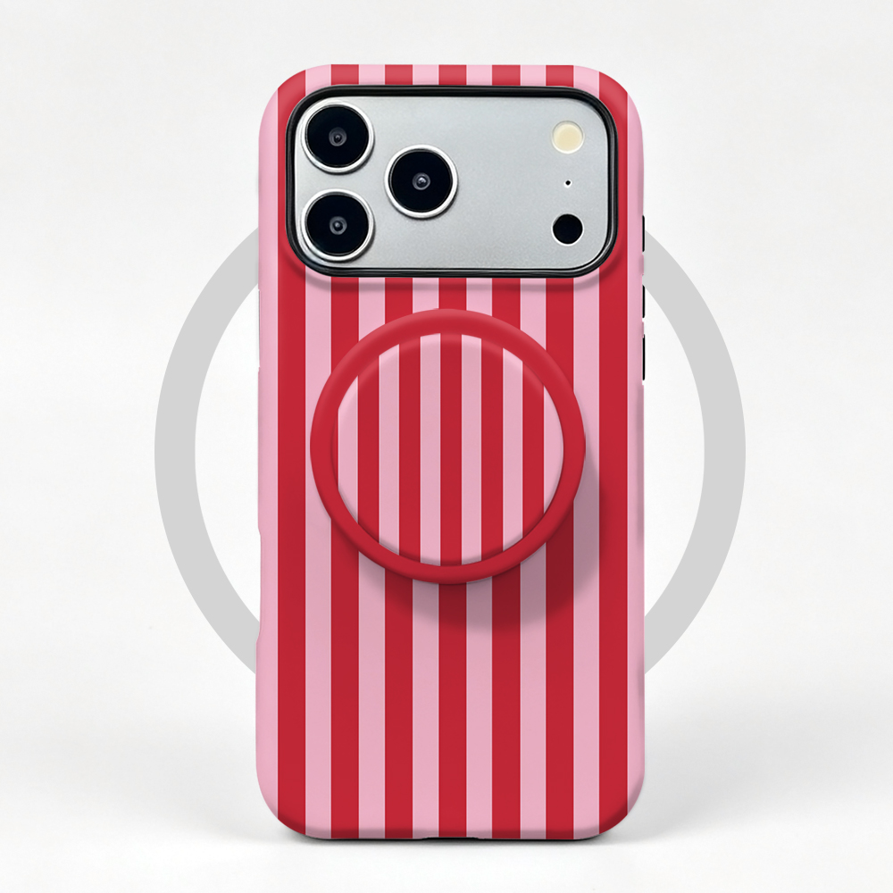 Red Stripe Magnetic Case For i - đánh giá và giá Phone Accessories Red