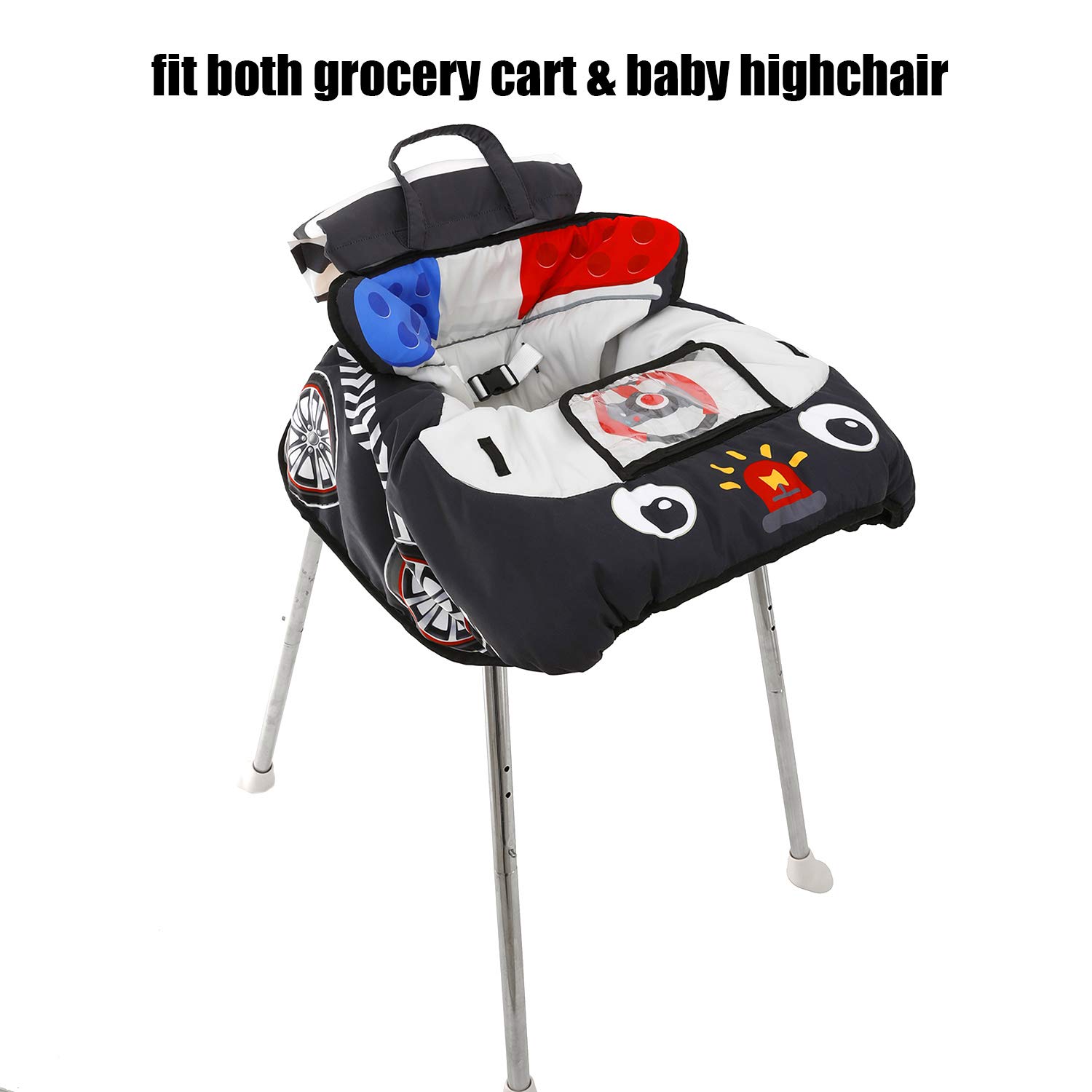 Cartoon Car Baby Shopping Cart - đánh giá và giá Phone Accessories Baby