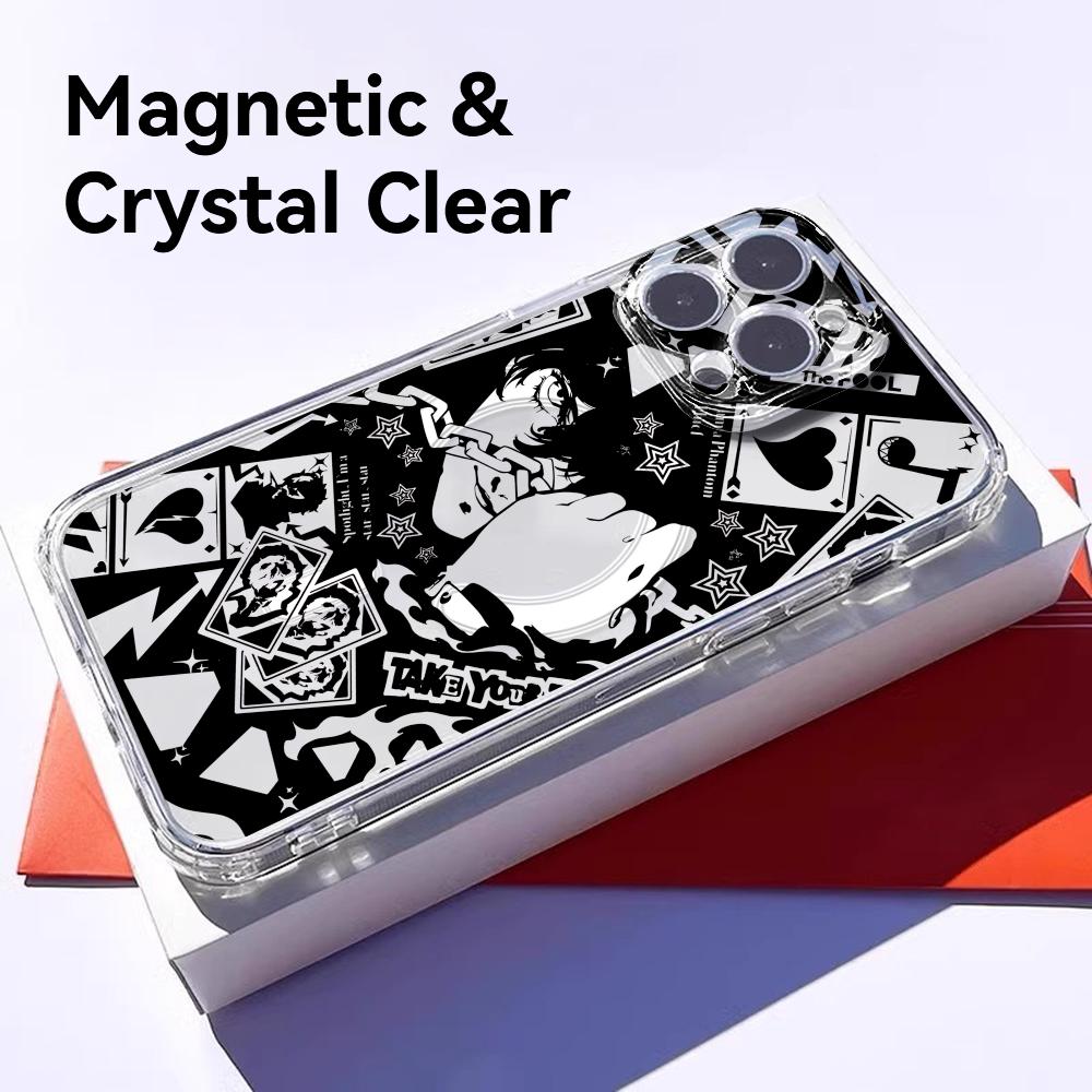 Game P-Persona 5 Phone Case Ma - đánh giá và giá Phone Case Clear