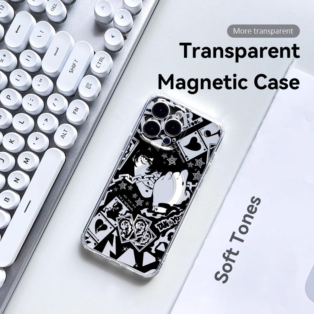 Game P-Persona 5 Phone Case Ma - đánh giá và giá Phone Case Clear