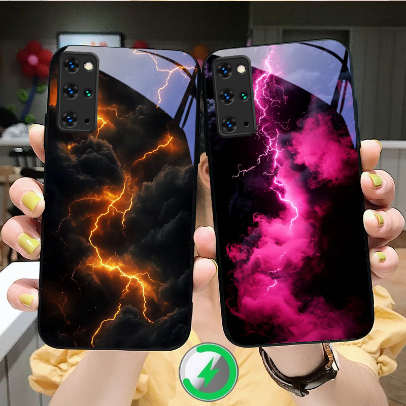 Mysterious Red Lightning For S - đánh giá và giá Phone Accessories Red